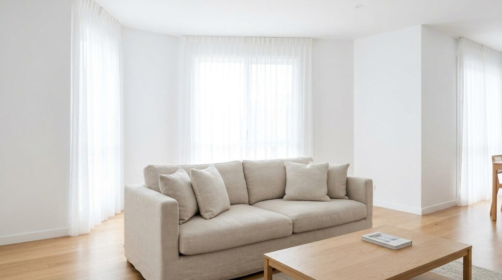 Bright Airy Living Room
