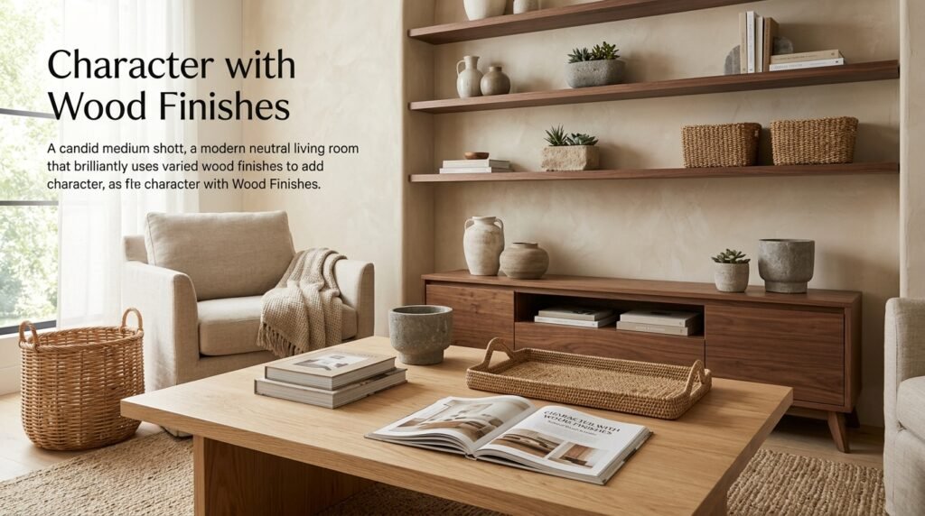 Natural Wood Accents