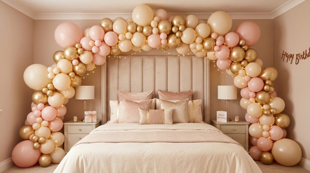 Balloon Bed Garland