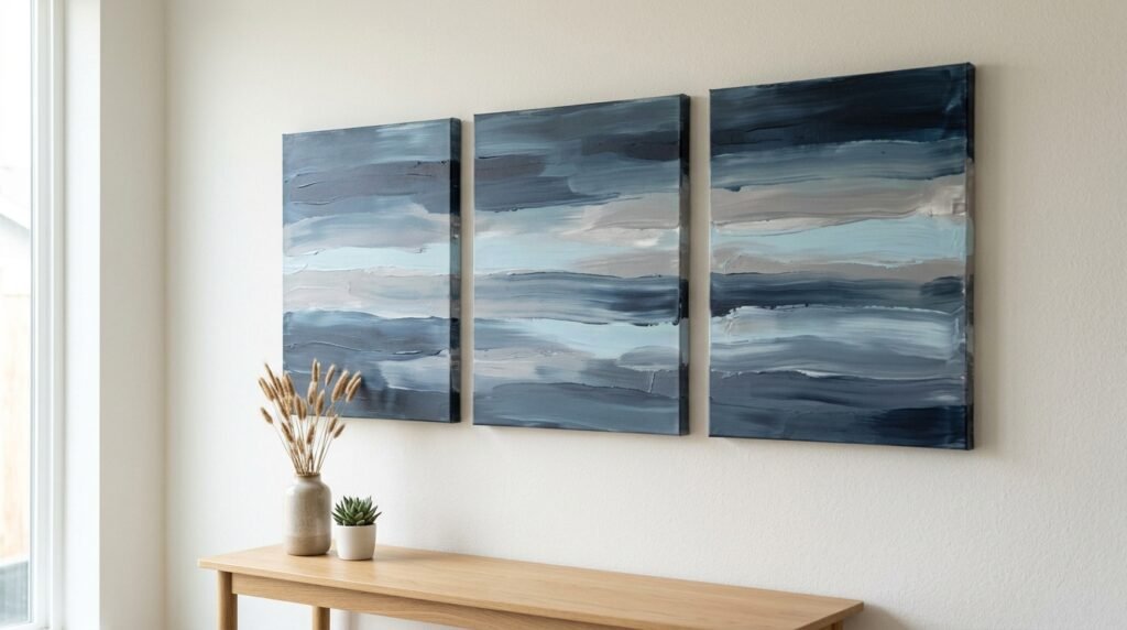 Blue Wall Art