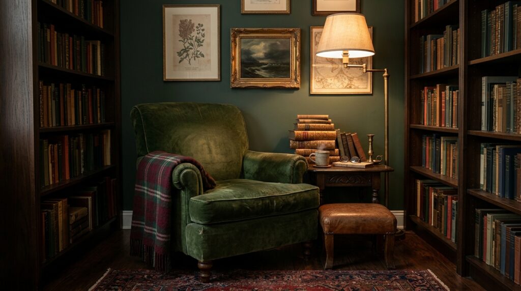 Vintage Reading Nook