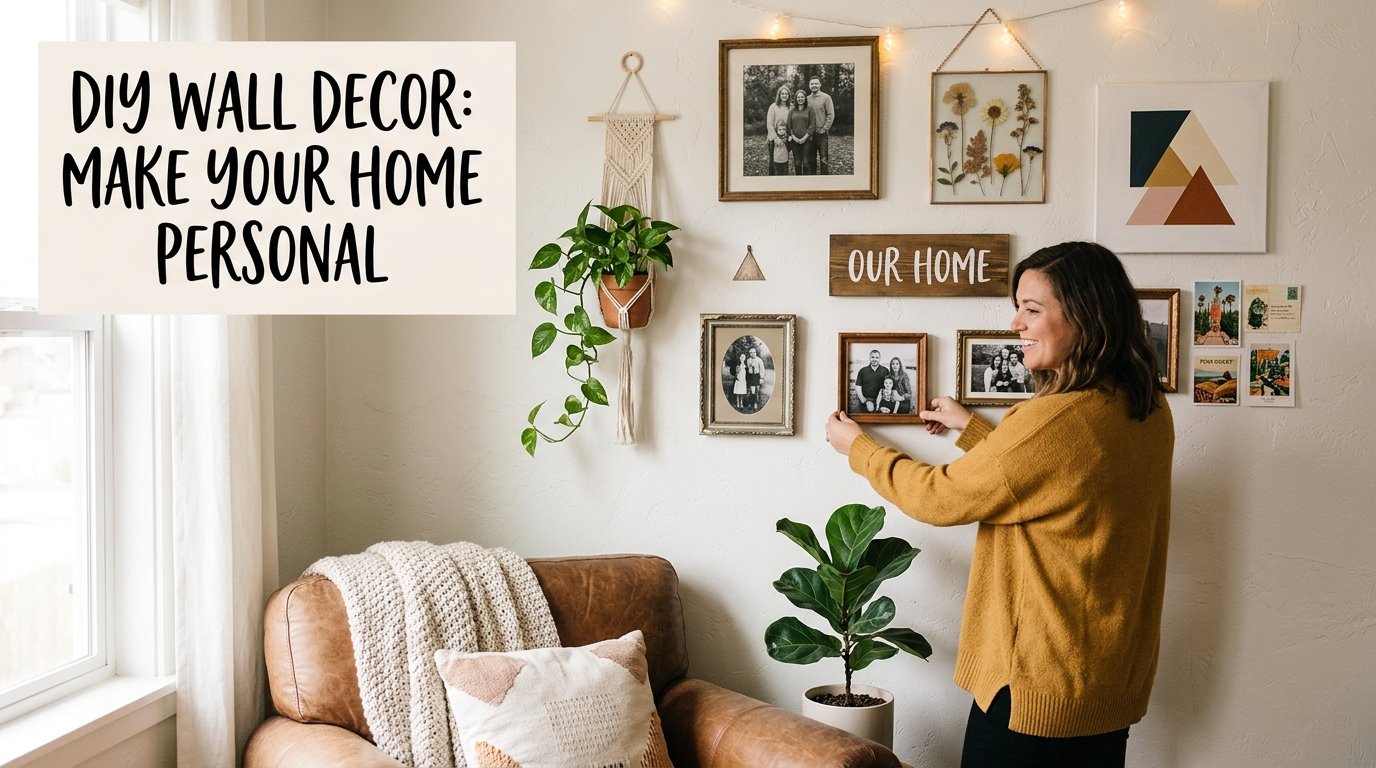 18 DIY Wall Decor Ideas That Instantly Make Your Home Feel More Personal