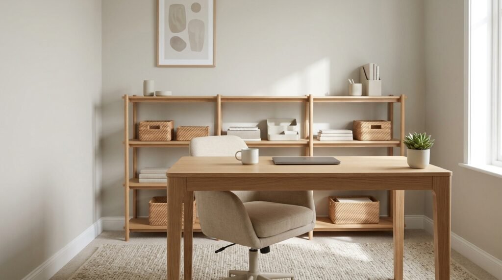 Neutral Home Office