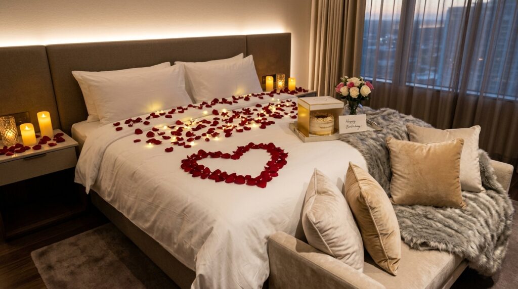 Luxury Bed Setup