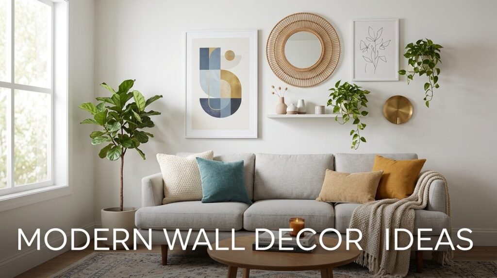 Modern Wall Decor Ideas That Make Every Room Feel Stylish and Complete