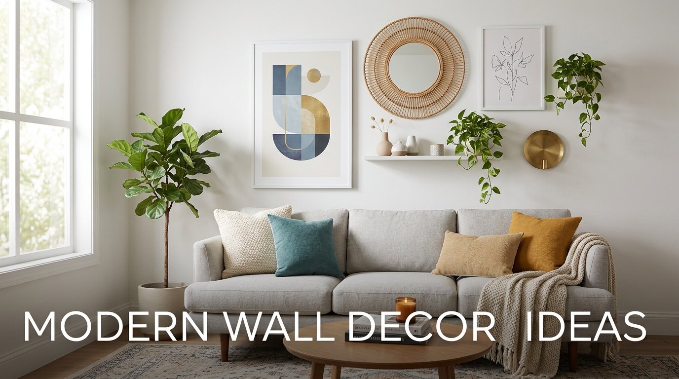 Modern Wall Decor Ideas That Make Every Room Feel Stylish and Complete