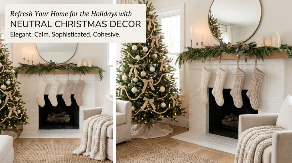Neutral Christmas Decor