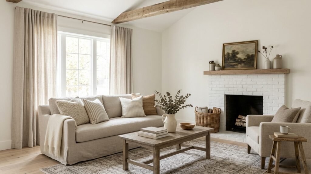 Neutral Farmhouse Style