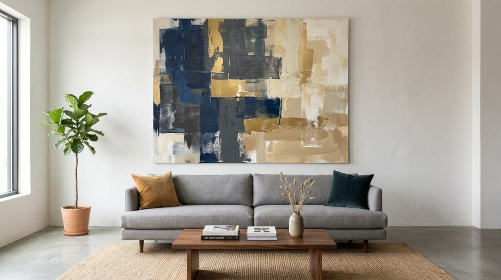 Large Modern Canvas