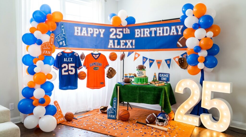 Sports Birthday Theme