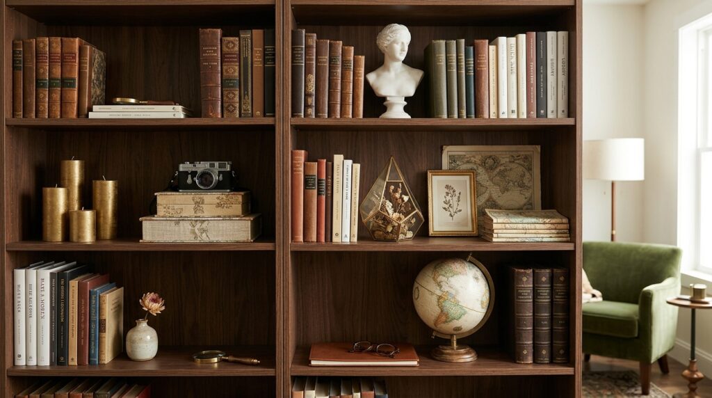 Styled Bookshelves