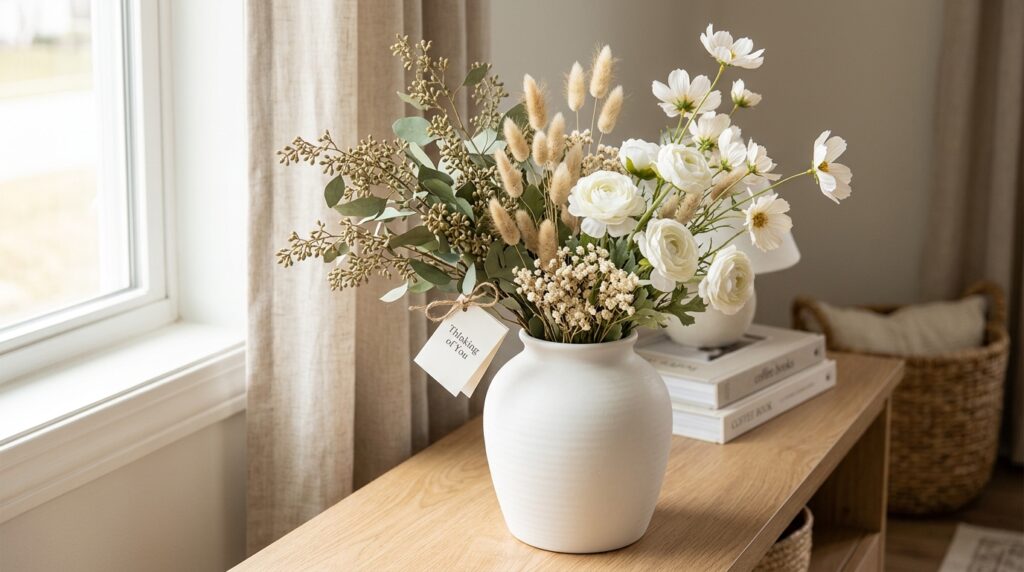White Vase Styling