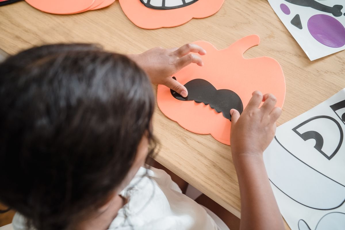 DIY Halloween kids craft decorations