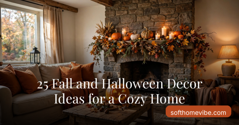 25 Fall and Halloween Decor Ideas for a Cozy Home