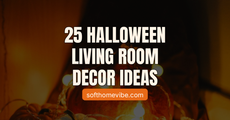 25 Halloween Living Room Decor Ideas for a Cosy Spooky Lounge