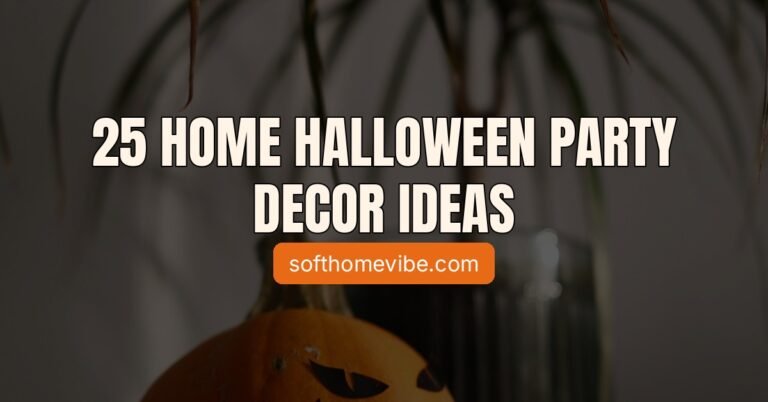 25 Home Halloween Party Decor Ideas