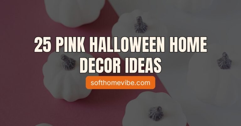 25 Pink Halloween Home Decor Ideas